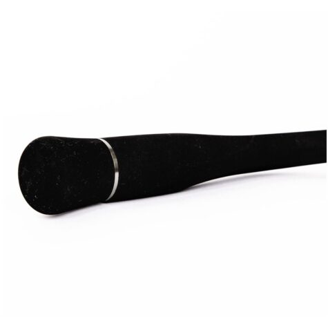 Falkor Fishing brand logo butt cap on the Elevation deep vertical jigging rod.