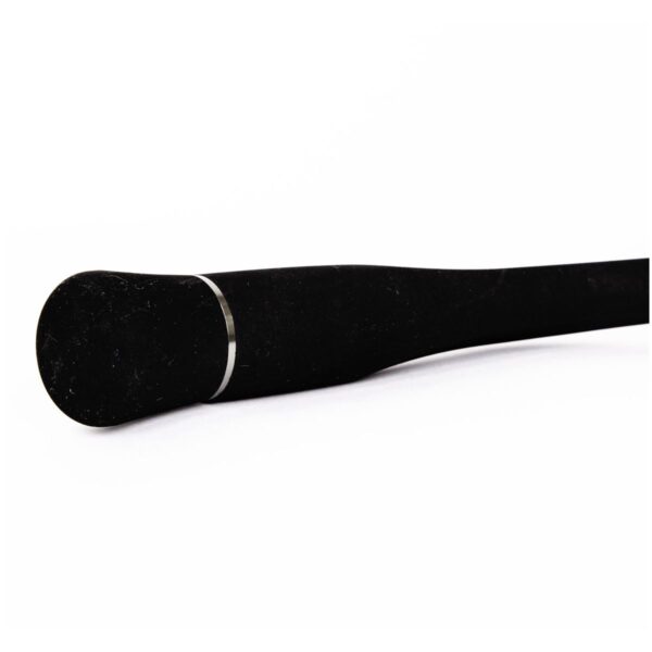 Falkor Fishing brand logo butt cap on the Elevation deep vertical jigging rod.