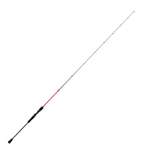 Falkor Red Gravity premium slow pitch jigging rod full 1-piece 198cm profile, heavy backbone offshore fishing rod.