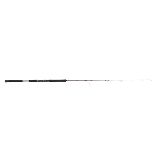 Falkor Atlas Second Edition solid carbon slow jigging rod on a pure white background.